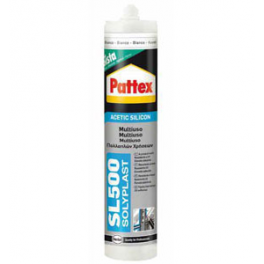 Pattex SL 500 - Silicone Ac&eacute;tico Multiusos