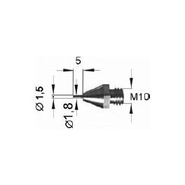 Bico c/ Agulha Injectora M10 PUR