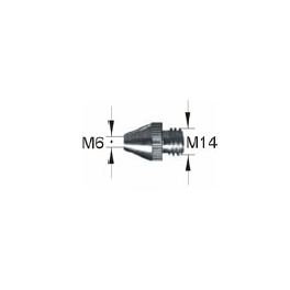 Bico Adaptador B&aacute;sico M14 - M6 - Sticks