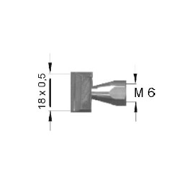 Bico Laminador Top 18x0.5 mm