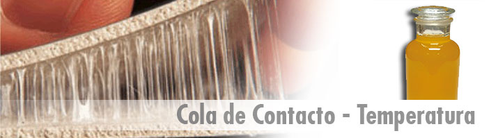 Cola de Contacto Resistente à Temperatura